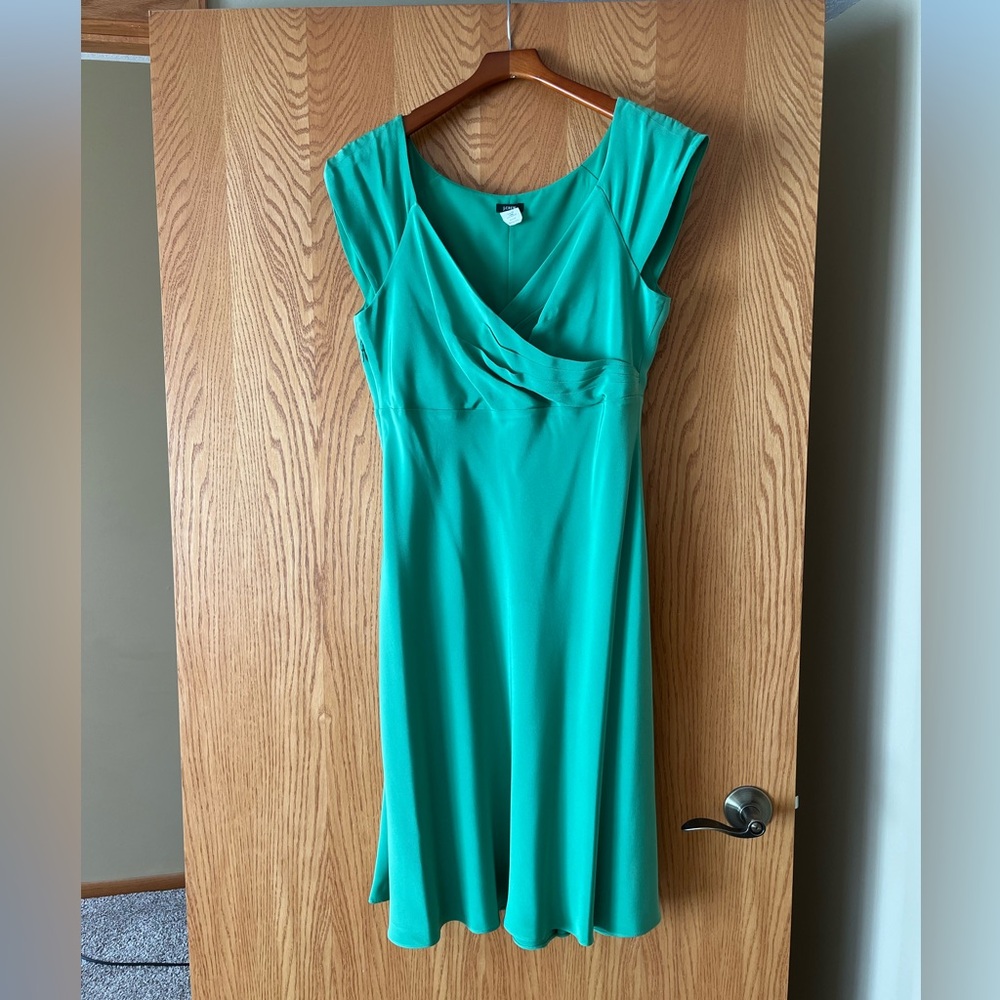 J. Crew Green Dress